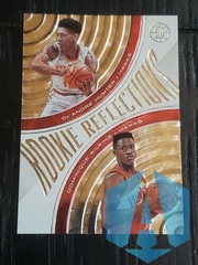 2019-20 Illusions Rookie Reflections De'Andre Hunter Dominique Wilkins #11 Gold 102/125